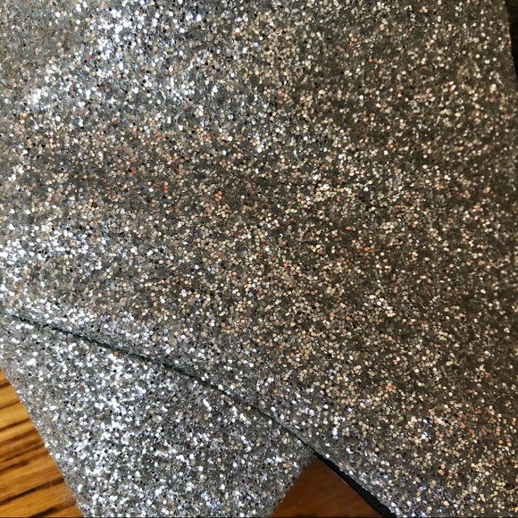 Guess Nakitta Silver Glitter Booties - Picture 5 of 7